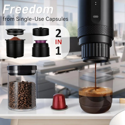 Portable Electric Espresso Maker
