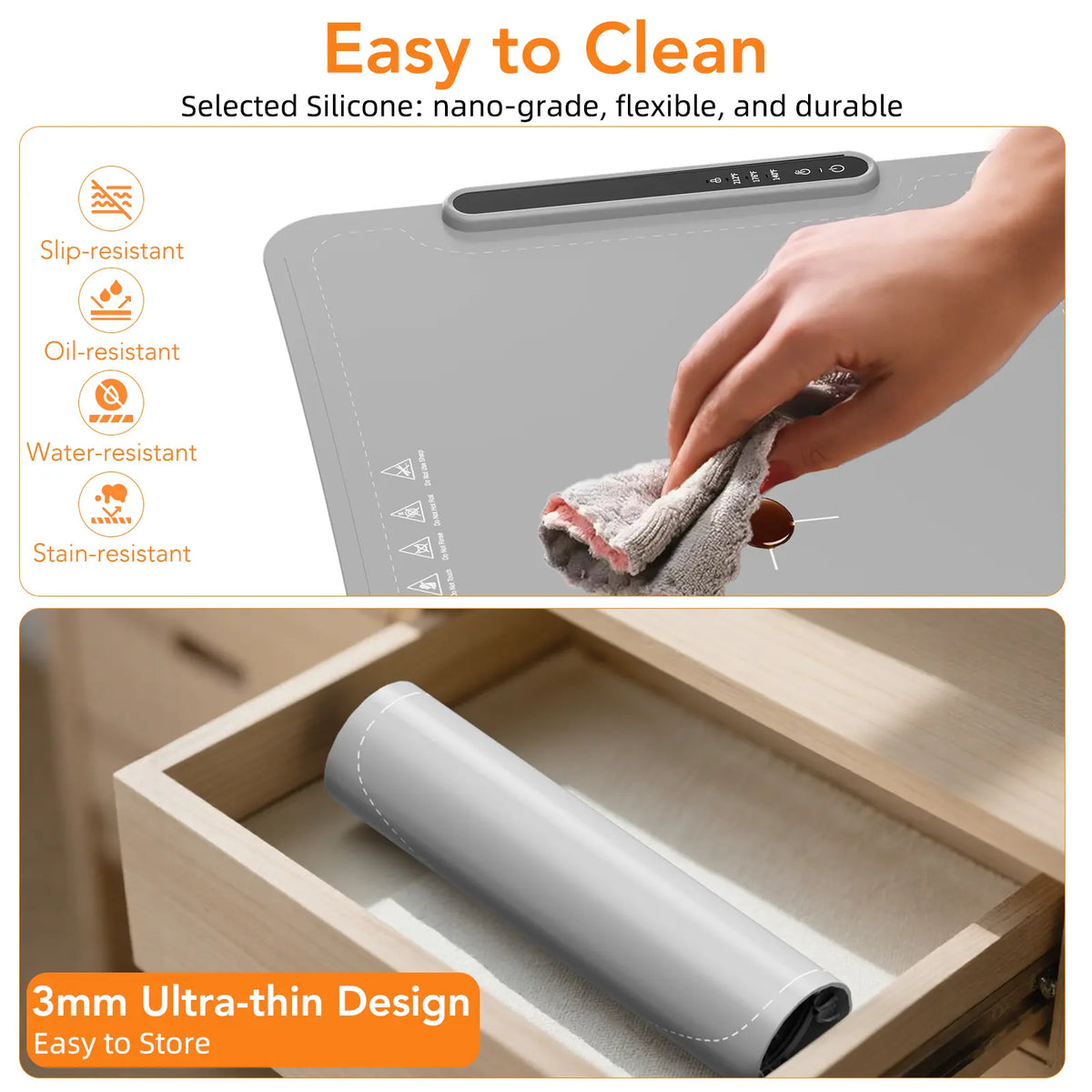 Electric Food Warming Mat