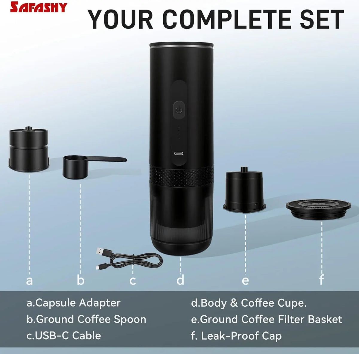 Portable Electric Espresso Maker
