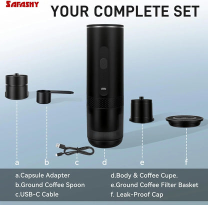 Portable Electric Espresso Maker