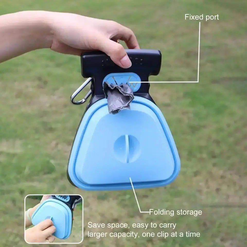 Foldable Pet Pooper Scooper - Easy to Carry & Store