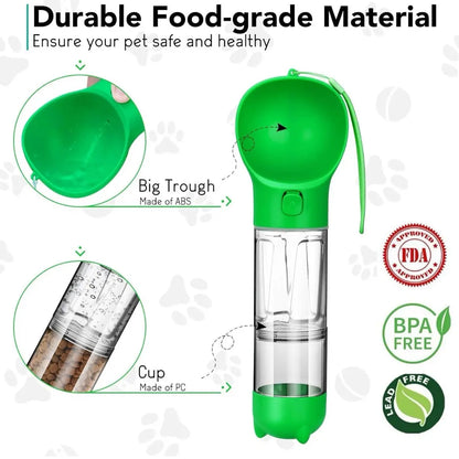 Pet Multi-Functional Water Bottle 
