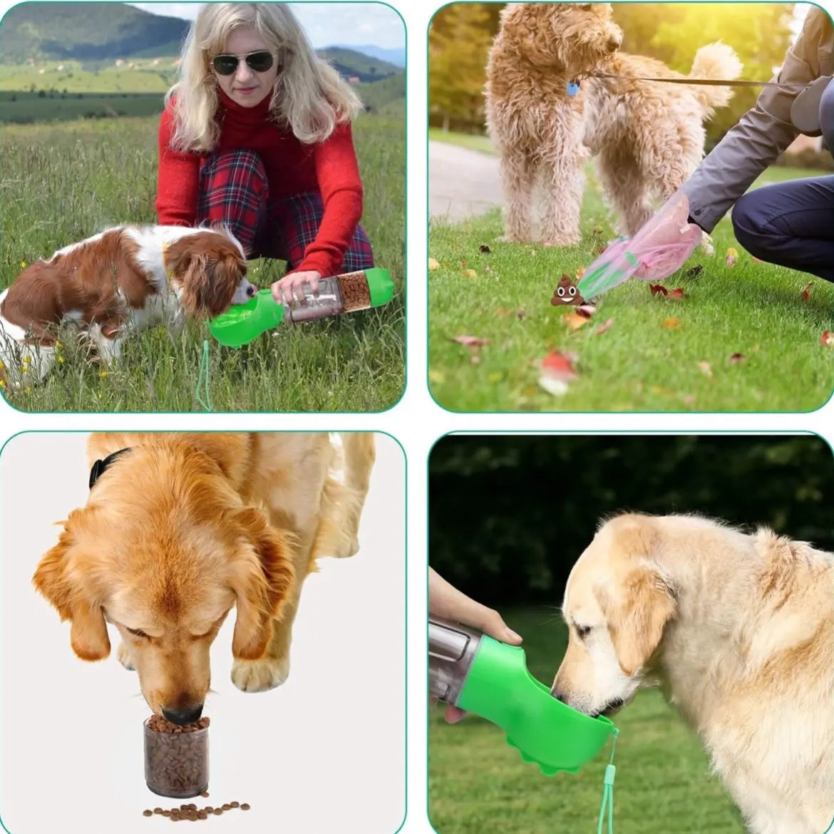 Pet Multi-Functional Water Bottle 