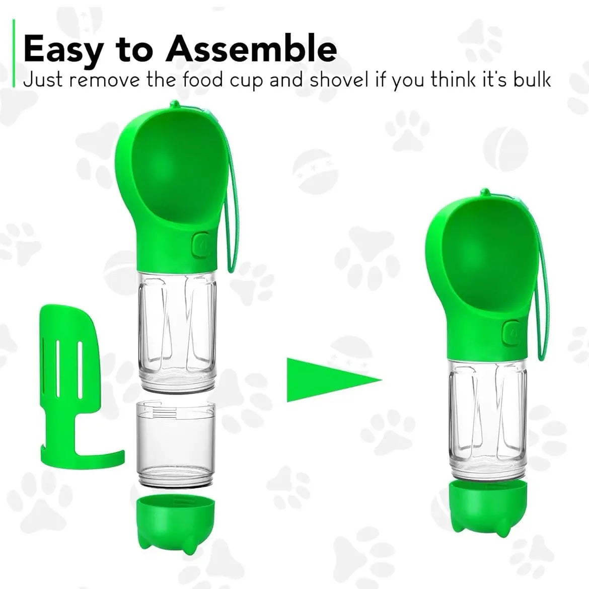 Pet Multi-Functional Water Bottle 