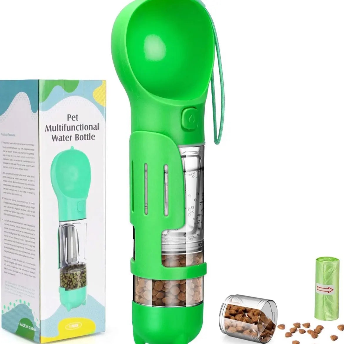 Pet Multi-Functional Water Bottle 